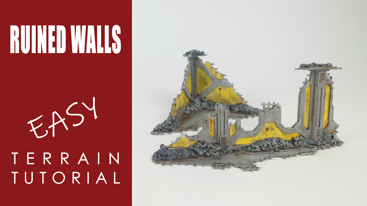 Ruined Walls Terrain Tutorial
